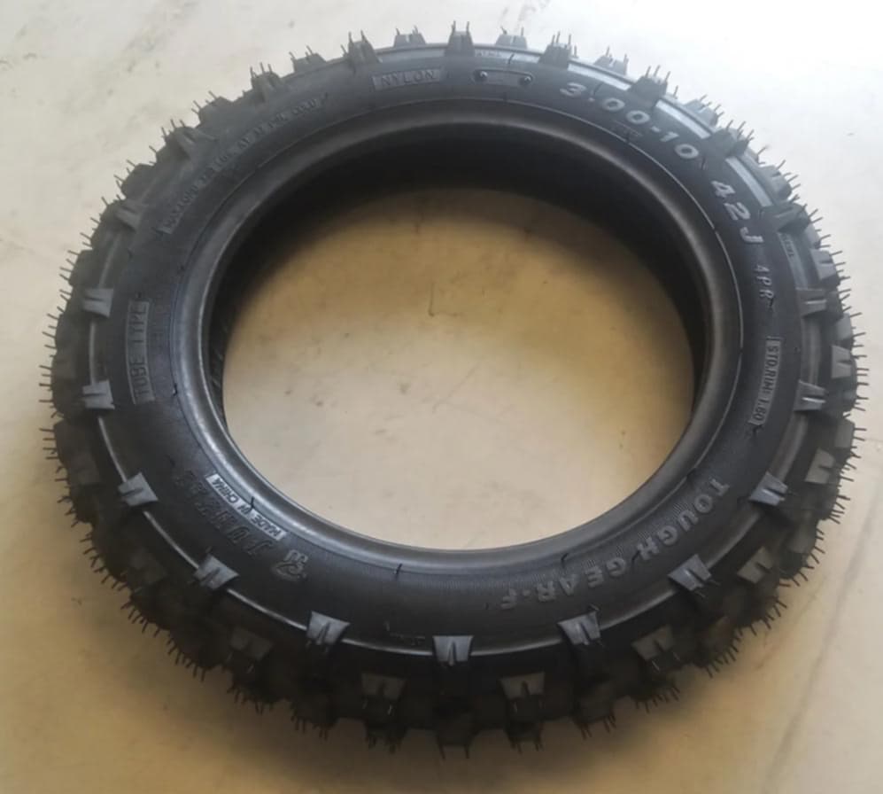 Rear Knobby Tyre 3.00-10