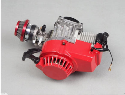 49cc 2 Stroke Motor With Alloy pull start +25H 7T Sprocket