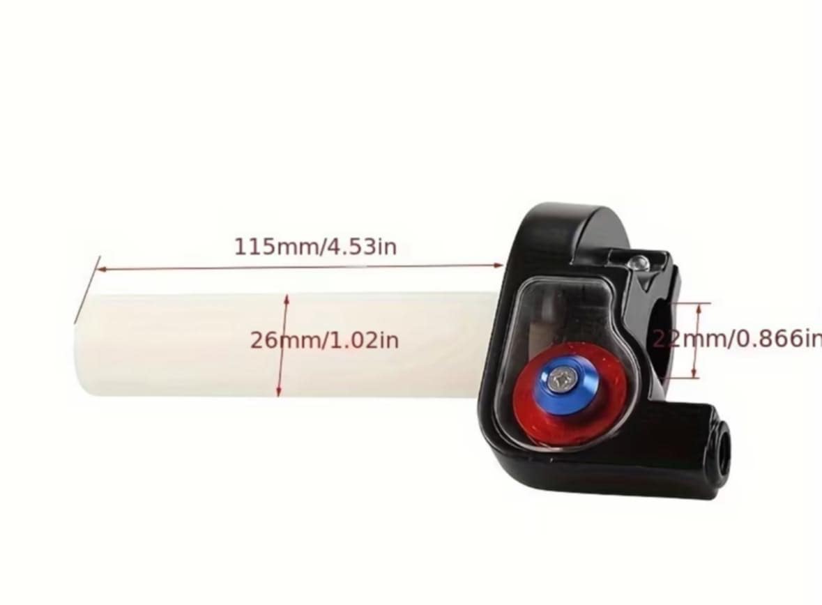Standard 1/4 Turn Racing Throttle + Cable Combo