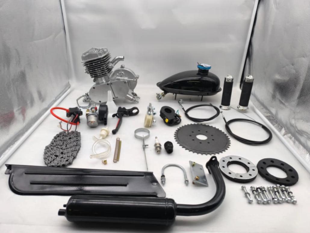 2 Stroke 80cc Bicycle Motorised Petrol Gas Motor Engine Kit Set