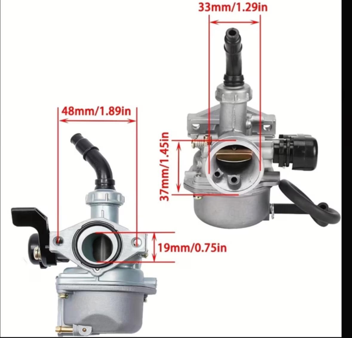 PZ19 Racing Carburettor Set