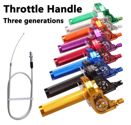 Cnc Aluminium Racing Throttle + Cable Combo